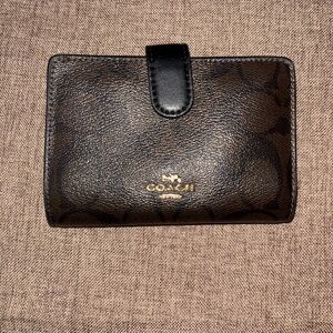 Coach Brown Leather Wallet